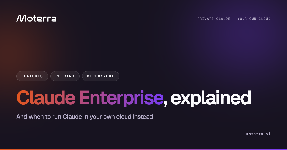 Claude Enterprise, explained - features, pricing and deployment